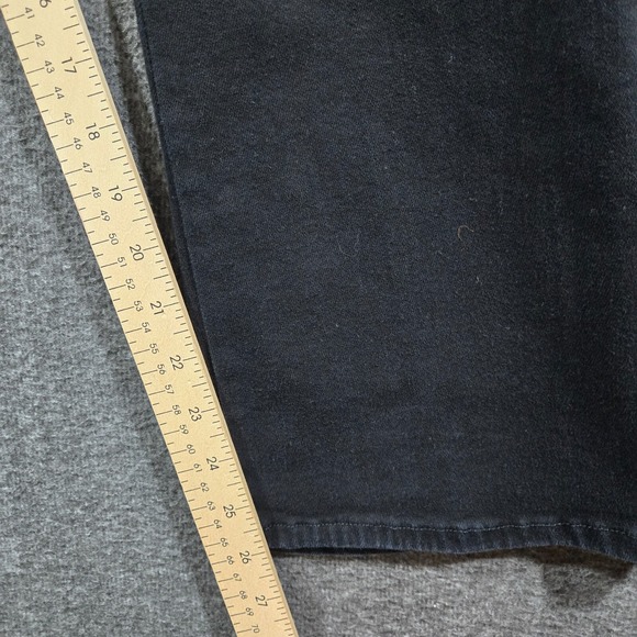 FRAME The Jetset Crop Mini Boot Black Kick‎ Boot Jeans Sz 2 30x26 - Picture 8 of 10